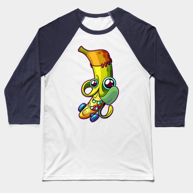 Franken Nanner Baseball T-Shirt by ArtisticDyslexia